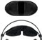 Geekria Funda de terciopelo para diadema compatible con auriculares AKG K701, Sony MDR-7506, AUNE AR5000, HIFIMAN Arya, Lightspeed Zulu 3 y Lightspeed Sierra, fácil instalación (negro)