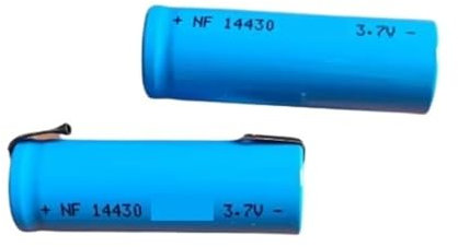 Batteria for spazzolino elettrico US14430 da 920 mAh e 3,7 V compatibile con Oral-B Pro 4500 / tipo 3756(2pcs)