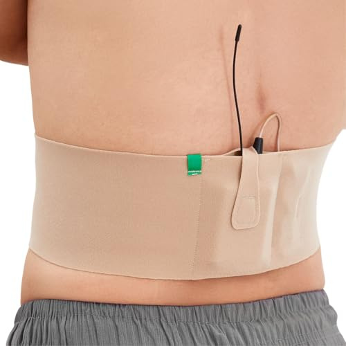 Microphone Belts for Theatre and Actors Single Pocjet Breathable and Anti Slip Design 1 Pcs (L)