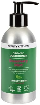 Beauty Kitchen - Rosemary Mint Strengthening Conditioner – Plant-Based Formula with Protec7 Blend, Abysoft and Sapote Oil – For Soft, Smooth and Manageable Hair – 250ml