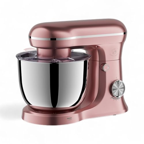 Royal Swiss® Robot Pâtissier 5L – 1500W | 10 Vitesses + Pulse | Mélange Planétaire 360° | Bol Inox 5L | Silencieux ≤ 78 dB | Crochet, Fouet, Batteur | Robot de Cuisine Multifonction