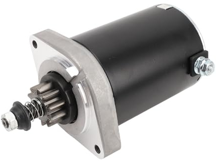 Elektro-Rasenmäher-Motormotor 21163 7024, Anlasser-Ersatz für Cub Cadet Traktor LTX1046 LTX1050, 10-Zähne-Anlasser mit hoher Torsion und Metalllegierung