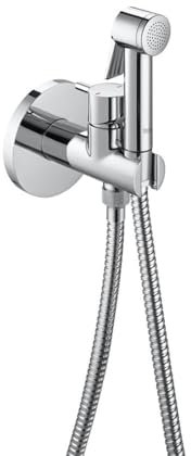 Roca,Be Fresh,Kit ducha Grifería bidé (1 salida). Incluye ducha de mano, soporte de ducha, toma de agua y flexible metálico de 1.2 m,A5B9461C00