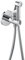 Roca a5b9461 C00 Kit Dusche Mischbatterie Bidet (1 Ausgang). Inkl. Handbrause, Brausehalter, mit auto-stop, nimmt Wasser und flexible metallisch, Chrom