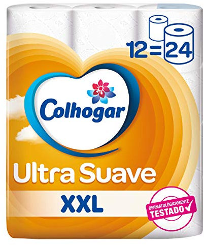 Colhogar Papier toilette ultra doux XXL 12 rouleaux