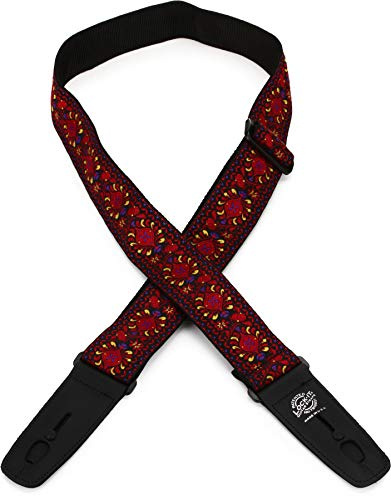 Lock It LIS061 Guitar Strap - Classic Woven, Moroccan Twist