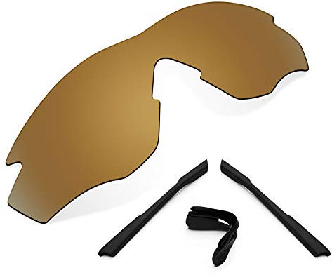 Premium polarisierte gläser & Gummi Kits kompatibel mit Oakley M2 Frame XL Sonnenbrille