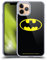 Head Case Designs Licenza Ufficiale Batman DC Comics Classico Logos Custodia Cover in Morbido Gel Compatibile con Apple iPhone 11 PRO