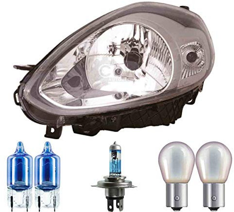 Scheinwerfer Frontscheinwerfer rechts Halogen H4 für Punto Evo inkl. Lampen