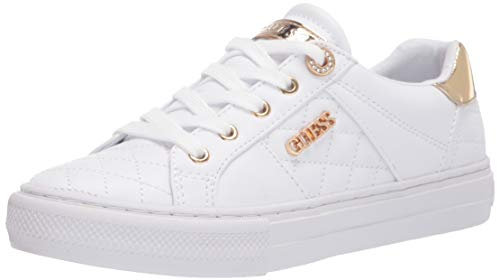 GUESS GWLOVEN, Scarpe da Ginnastica Donna, Bianco, 39.5 EU
