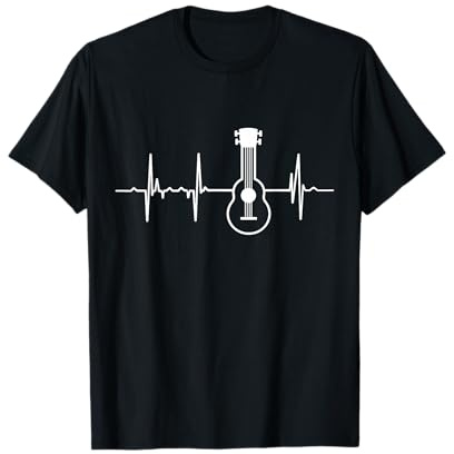 Ukulele Herzschlag Ukulele Spieler Hawaii Musik Ukulelist T-Shirt
