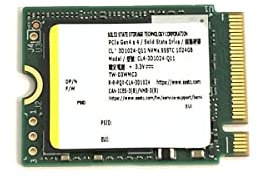 SSSTC Unidad de estado sólido SSD M.2 2230 de 1 TB de 30 mm, 1024 GB NVMe PCIe 4.0 Gen4 x4 CL4-3D1024-Q11 para Surface Pro Steam Deck, Dell, HP, Lenovo, Laptop Ultrabook Tablet