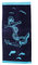 ELLUG Großes maritimes Handtuch, Badetuch Strandtuch 100% Baumwolle Velours und Frottee Urlaub 75 * 160cm (Anker)