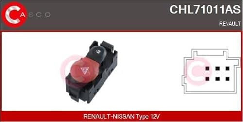CASCO Notblinkschalter CHL71011AS
