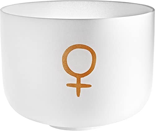 Meinl Sonic Energy - Cuenco de cristal de 30,5 cm, tamaño A3, diseño planetario Venus, cuarzo de alta pureza, para meditación, ASMR, terapia de sonido, yoga