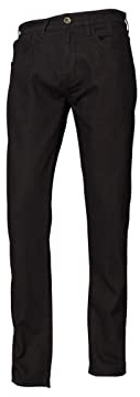 Rokker RT Tapered Slim Motorrad Jeans, schwarz, 32 | Denim