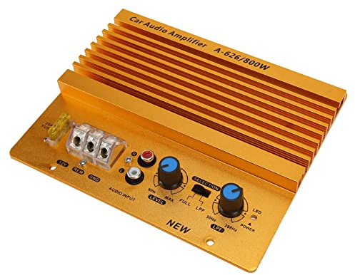 800 W Auto-Audio-Hochleistungsverstärker Verstärkerplatine Leistungsstarke Bass-Subwoofer-Platine 12 V