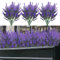 TUAKIMCE 12 Bündel Künstliche Lavendel, künstliche Blumen UV-beständige kunstblumen wie echt, kunstblumen Balkon kunstblumen deko innen und außen Strauß Künstlich für Haus, Garten, Büro, Töpfe (Lila)