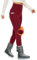 DDOBB Sport Leggings Damen High Waist Mit Taschen Bauchweg Sportleggins Gym Sporthose Leggings Blickdichte Lang Po Push Up Laufhose Yoga Hosen(Gefütterte-weinrot,XL)