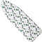 Rhinenet Ironing Board Cover with Extra Thick Padding Drawstring Tightening with Thick 6 mm Felt Padding Easy Fit Scorch Resistant Printed Size Up to 55x19 inch (Maple leaf)