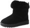 Fudaolee Stivali da Inverno per Bambini Nero,32.5 EU = 34 Etichetta