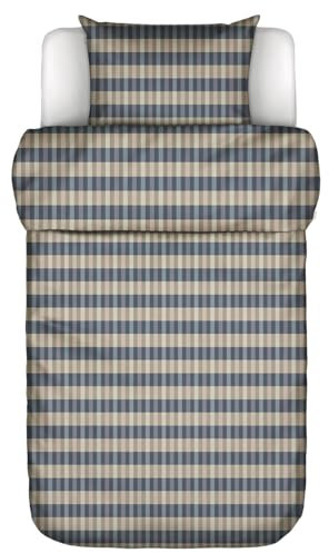 Marc O'Polo Bettwäsche Hillan Forest Green 200x220 + 2X 80x80 cm