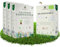 Gartenkorn Bio Rasen Set mit Dünger & Rasensamen für 30m² - Grassamen mit Langzeit Volldünger & Bodenaktivator für Lücken & Rasen Nachsaat, organisch & vegan, unbedenklich für Kinder und Haustiere