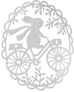 Metall-Stanzformen mit Osterkranz, Scrapbooking, Album, Stempel, Papier, Kartendekoration