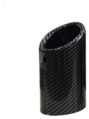 Auspuffblende 76 mm Auto-Auspuff-Spitzenabdeckung Passend for Q5 A5 Passend for VW Tiguan Passend for Volkswagen Passat B7 Passend for CC 1.8T 2.0T Passend for Audi A3 8V 8P A4 B8 A1 Autozubehör Auspu