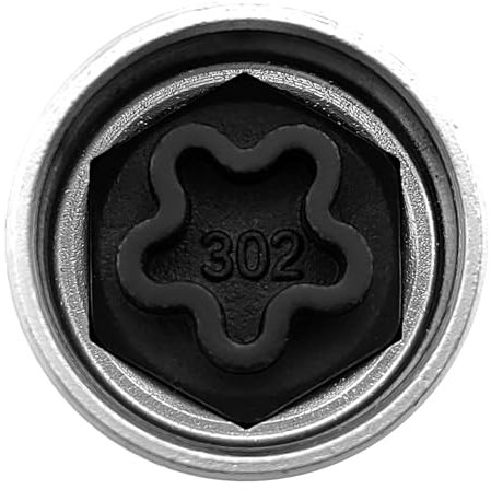 MARJS For Mercedes 302 Replacement Security Master Anti Theft Locking Wheel Nut Key Bolt Remover Tool For Mercedes 302 B66475302