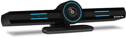 Konftel Cam CC200 All in One Videoconferenza Camera - FHD Capture, Zoom 5x, Array di microfoni e altoparlanti integrati, telecomando, montaggio a parete, Miracast, GbE, WIFI, Bluetooth, USB