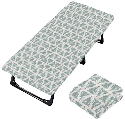 Dreieckiges Bettlaken für Kleinkinder, tragbar, waschbar, für Reisebett, 127 x 63 cm (Bett nicht im Lieferumfang enthalten)