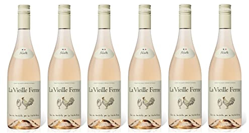 6x 0,75l - 2024er - Famille Perrin - La Vieille Ferme - Rosé - Vin de France - Frankreich - Rosé-Wein trocken