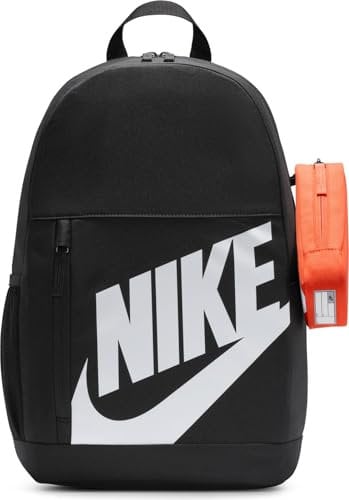 Nike Rucksack (20 L, Ältere Kinder), Black/Orange/White, HJ4186-010, MISC