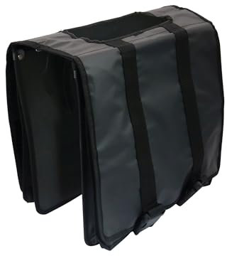 SECURA Fahrradtasche Gepäckträgertasche 45L, zweiseitig, robust für Touring und Pendeln