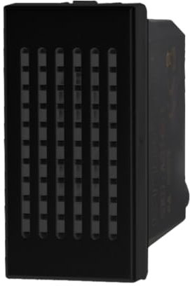 Suoneria, campanello, Moduli neri, nero, Compatibile Con BTicino Axolute, frutti, interruttori, pulsanti, deviatori, dimmer, sensori, PIR, buzzer, Per Placche originali e compatibili