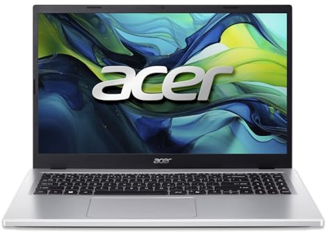 Acer Aspire Go 15 AG15-71P-56VJ Intel? Core? i5 i5-13420H Computer portatile 39,6 cm [15.6] Full HD 8 GB DDR5-SDRAM 256 GB SSD Wi-Fi 6 [802.11ax] Windows 11 Home Argento (Acer Aspire Go 15 AG15-71P A