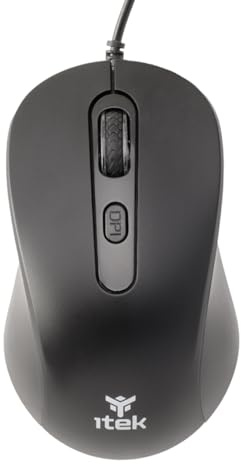 MOUSE ITEK CLK C01 - USB, OTTICO, 3600DPI