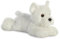 Aurora, 31768, Mini Flopsies Westhighland Terrier, 20cm, Plüschtier, weiß