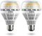 SANSI E27 LED Lampe, 22W ersetzt 200W Glühbirne, Edison-Schraubgewinde E27 Birne, 3000 Kelvin Weiß, 3000 Lumen Superhell LED Leuchtmittel für Küche, Wohnzimmer, Werkstatt, Nicht dimmbar, 2er-Pack