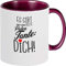 Shirtstown Kaffeepotttasse, Hay Sólo Uno Mejor Madrina: Dich - Violeta, 375 ml