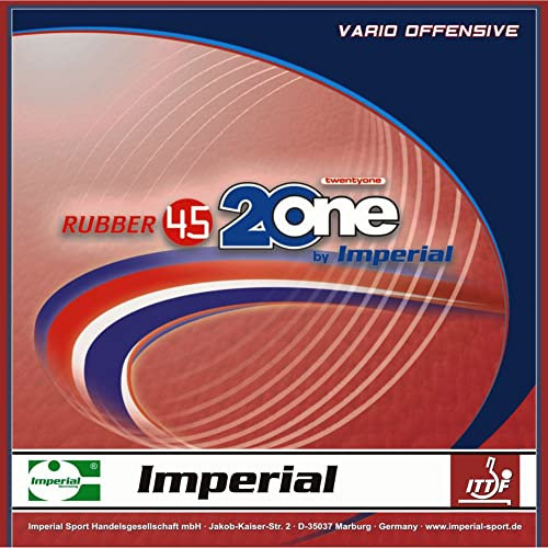 Imperial 20 one 45 (1,5 mm - schwarz) | - Japan Tischtennis Belag | ITTF | TT-Spezial - Schütt Tischtennis