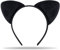 Hatstar Katzenohren Haarreif | Cat Ears Headband | Halloween Kopfschmuck für Damen, Frauen, Mädchen | Katzen Kostüm | Haarschmuck Deko Accessoire zu Karneval & Fasching