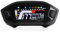Zaddox Universal Digital Tachometer für Suzuki SV 1000/650 / S SM6 mit Drehzahlmesser und vielen Anzeigefunktionen