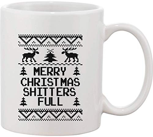 Taza de cerámica con diseño de Feliz Navidad