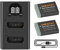 2X Shentec Batterie NB-13L pour Canon NB-13L PowerShot G7X SX620, SX720, SX730, SX740, G1 X Mark III, G5 X, G5 X Mark II G7 X Mark III, G9 X, G9 X Mark II etc.