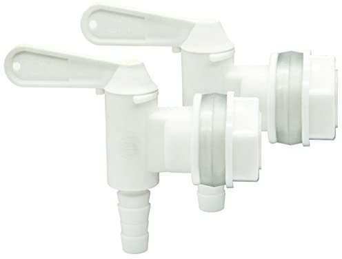 Dtoterul Rubinetto in plastica 2 Pezzi Spigot di Imbottigliamento Rubinetto Serbatoio in Plastica Rubinetto di Ricambio per Valvola di Ricambio per Secchio di Fermentazione per la Produzione di Birra