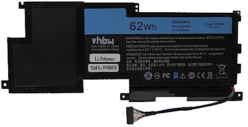 vhbw 1x batteria compatibile con Dell XPS 15 L521X notebook (5500mAh, 11,1V, Li-Poly)