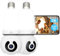 2K Light Bulb Security Camera 2pcs No Monthly Fee, Wireless 2.4G/5G WiFi 4MP Indoor Cameras, Ai Motion Detection, Auto Tracking, Full-Color Day and Night, Two-way Audio, SD card and Cloud Storage