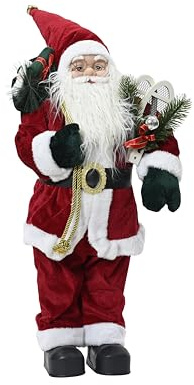 Decoris Santa Polyester doll